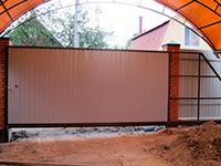 Откатные ворота